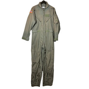 Flyers Coveralls Men Summer Fire Resistant Sage Green CWU-27P Size 40R